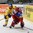 OSTRAVA, CZECH REPUBLIC - MAY 14: Russia's Andrei Mironov #94 reaches for the puck with Sweden's Jacob Josefson #16 chasing during quarterfinal round action at the 2015 IIHF Ice Hockey World Championship. (Photo by Andrea Cardin/HHOF-IIHF Images)

